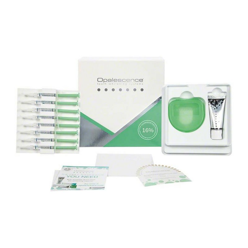 Blanqueamiento opalescence ECO Menta Ultradent - Peróxido de carbamida con nitrato de potasio y Flúor 40 jeringas x 1,2 ml