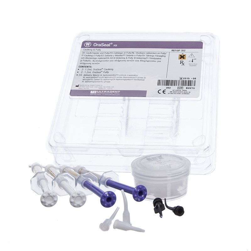 OraSeal kit - UP 352 Ultradent - 4 jeringas de 1,2 ml.