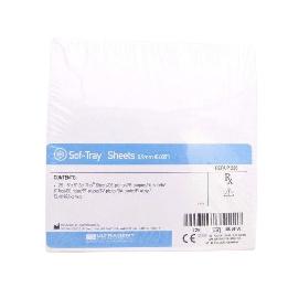 Planchas Sof-Tray Regular - UP226 Ultradent - 25 láminas Tray - 0,9 mm - 127 x 127 mm