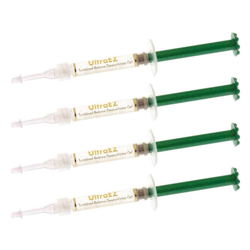 UltraEZ reposición UP 1008  Ultradent - 4 jeringas UltraEZ de 1,2 ml (1,48 g)