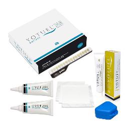 Yotuel Patient 16% Peróxido de Carbamida YOTUEL -  4 jeringas de 2,5 ml, 2 planchas de resina, caja portaférulas y Youtel dentífrico.