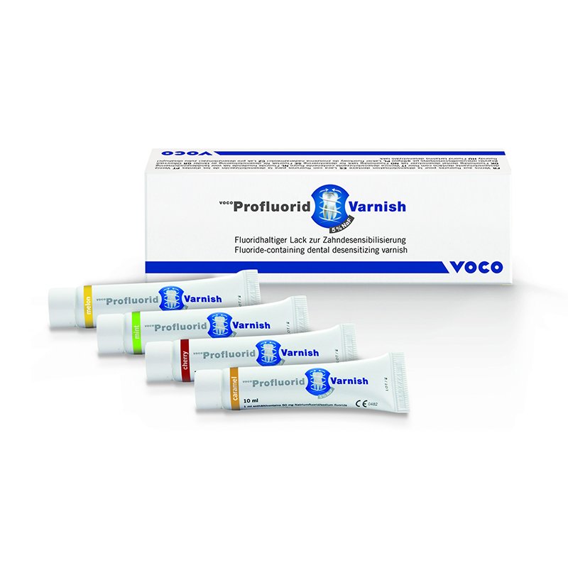 Profluorid Varnish - 2971 Pack especial 4 tubos de 10 ml.  Voco - 