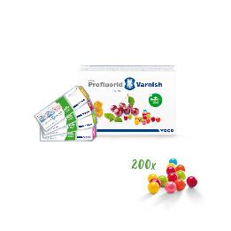 Profluorid Varnish+BioMin unidosis SingleDose pack ECO Voco - 200 unidades de 0,40 ml.