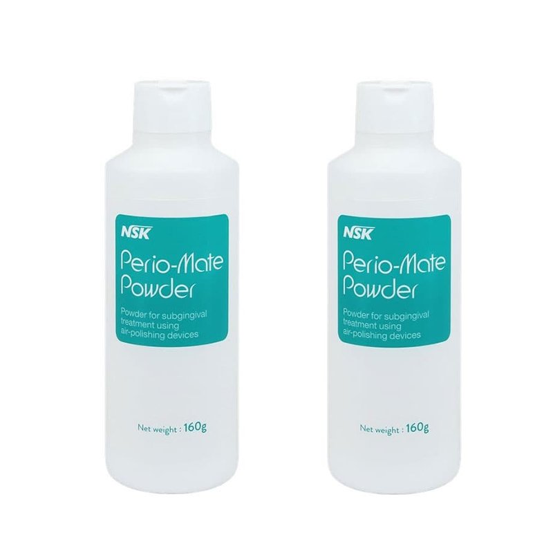 Bicarbonato dental Perio-Mate Powder NSK - 2 botellas de 160 grs.