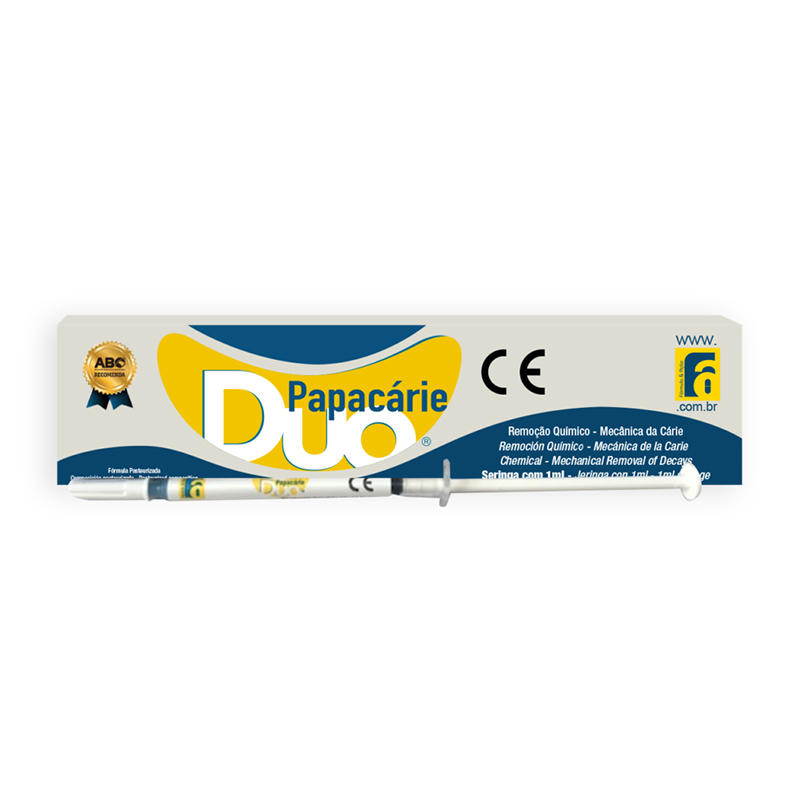 Papacárie Duo Gel Removedor de Caries Papacárie  - jeringa de 3 ml