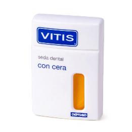 Hilo dental seda con cera Vitis - 50m