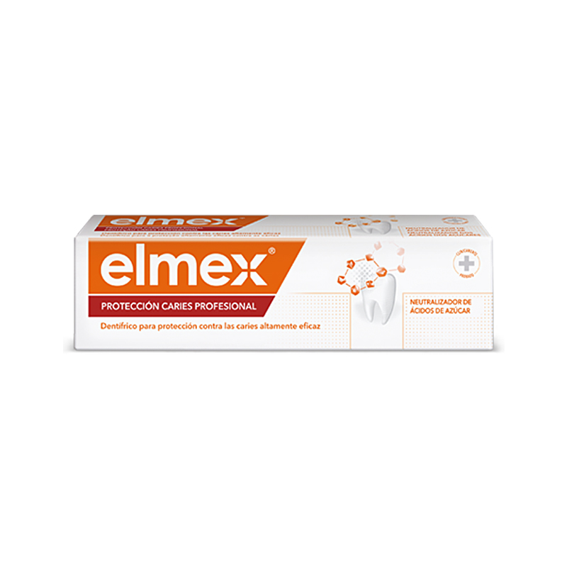 Dentífrico elmex PROTECCIÓN CARIES PROFESIONAL Elmex - Tubo de 75 ml