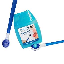 Pack especial limpia lengua TS1 TSPRO  - 10 cabezales + 10 mangos + 1 Gel de 75 ml.