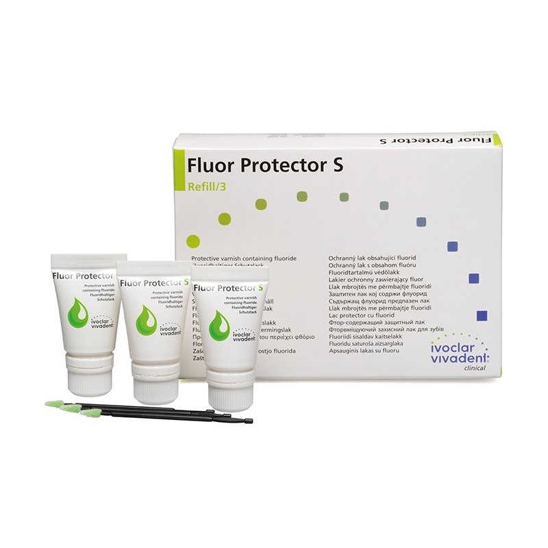 Fluor Protectos S 639521  Ivoclar-Vivadent - 3 botellas de 7 grs.