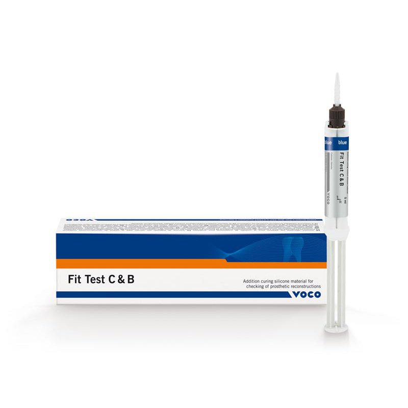 Fit Test C&B QM 5 ml. - 2095 Voco - 1 jeringa QM de 5ml. + Puntas de mezcla tipo 9.
