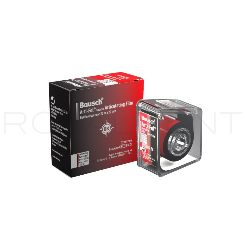 Arti-FOL BK28 Metalico N/R 2 LADOS 12 MICRA Jean Baush - 1 Rollo de 20 metros