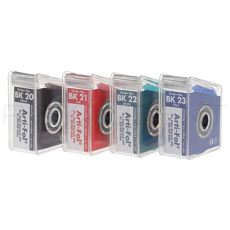 Papel Articular ARTI-FOL 8 MICRAS 1 cara con dispensador Jean Baush - 20 metros en dispensador unilateral - 22 mm de ancho
