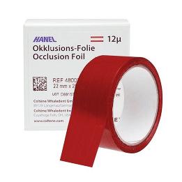 Papel folio de articular 12micras 22 mm  rojo 2 lados 480042 Hanel Roeko - 25 metros