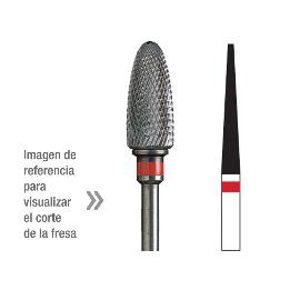 Fresa laboratorio carburo 0620-023 Edenta - Unidad.