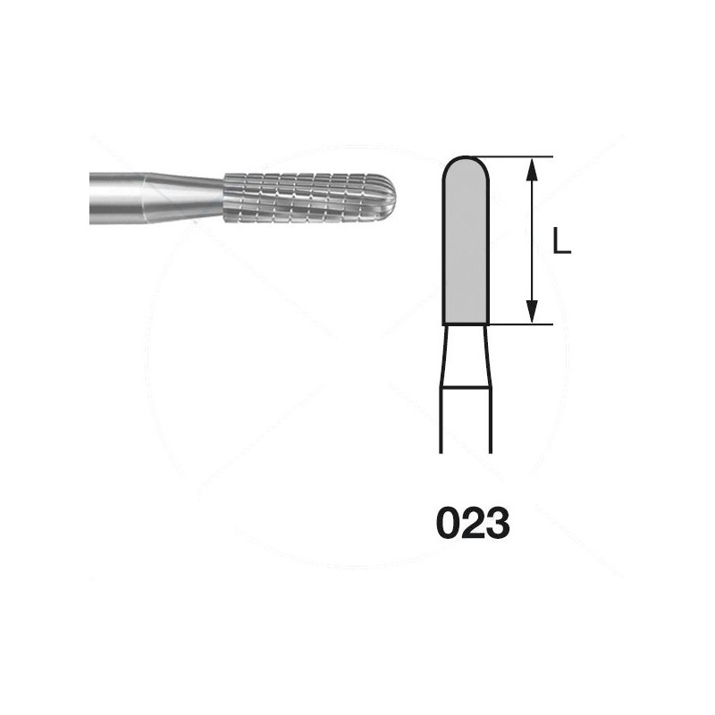 Fresas H129GTI-104-023, cortar dentaduras Komet - Unidad