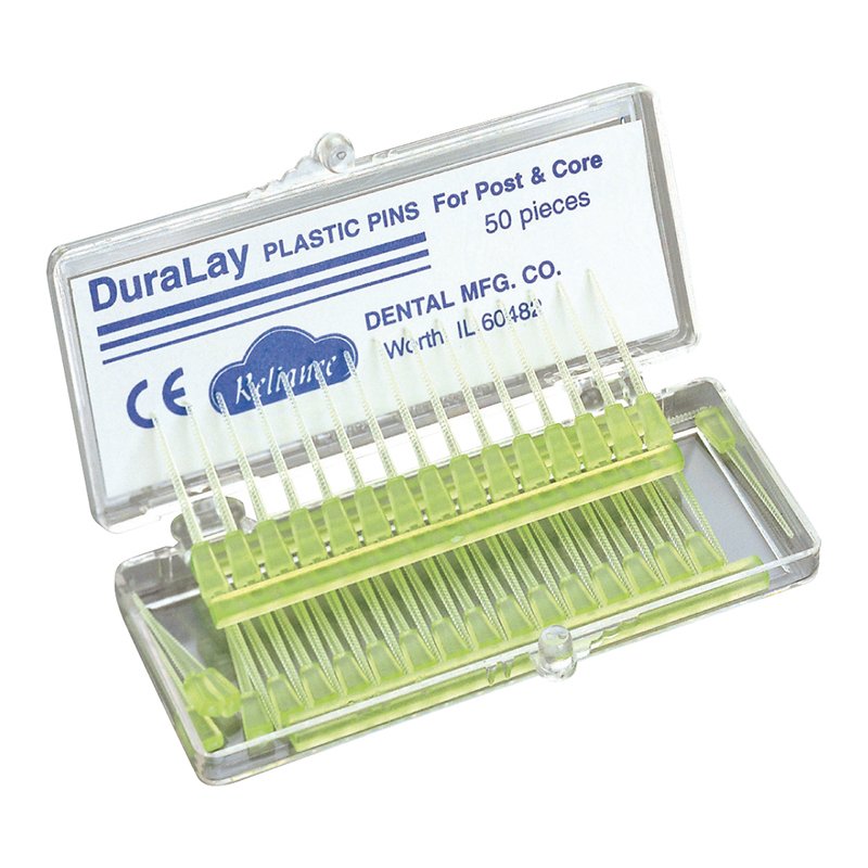 Duralay plastic pins - 2301 Reliance - Caja de 50 unidades.