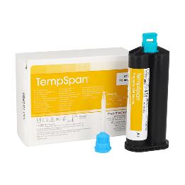 Acrílico TempSpan C&B  KerrHawe - 1 cartucho de automezcla de 50 ml / 80 g, instrucciones, 15 puntas de mezcla