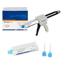 Structur 2 SC Kit Voco - Cartucho de 76 grs. color A3 + pistola y accesorios.