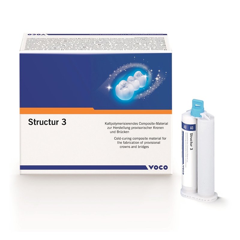 Structur-3  Voco - Cartucho 50 ml, puntas de mezcla tipo 6