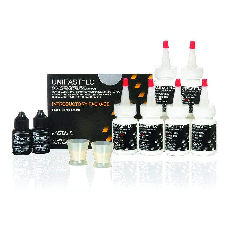 Unifast LC kit intro GC - 6 Polvos + 2 liquidos.