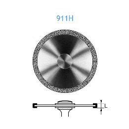 Disco Diamante 911-104-220  Komet - Unidad. Ø 2,2 cm. Para pieza de mano.