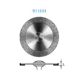 Disco Diamante 911HH-104-180  Komet - Unidad. Ø 1,8 cm. Para pieza de mano.