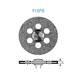 Disco diamante 918PB-104-220  Komet - Unidad Ø 2,2 cm. Para pieza de mano.