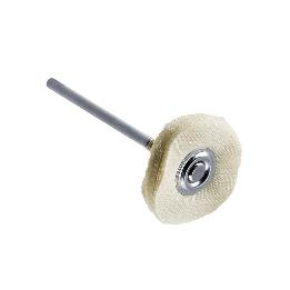 Cepillo-algodón con eje montado  Mestra - Caja de 12 unidades. Ø 22 mm, para Pieza de Mano