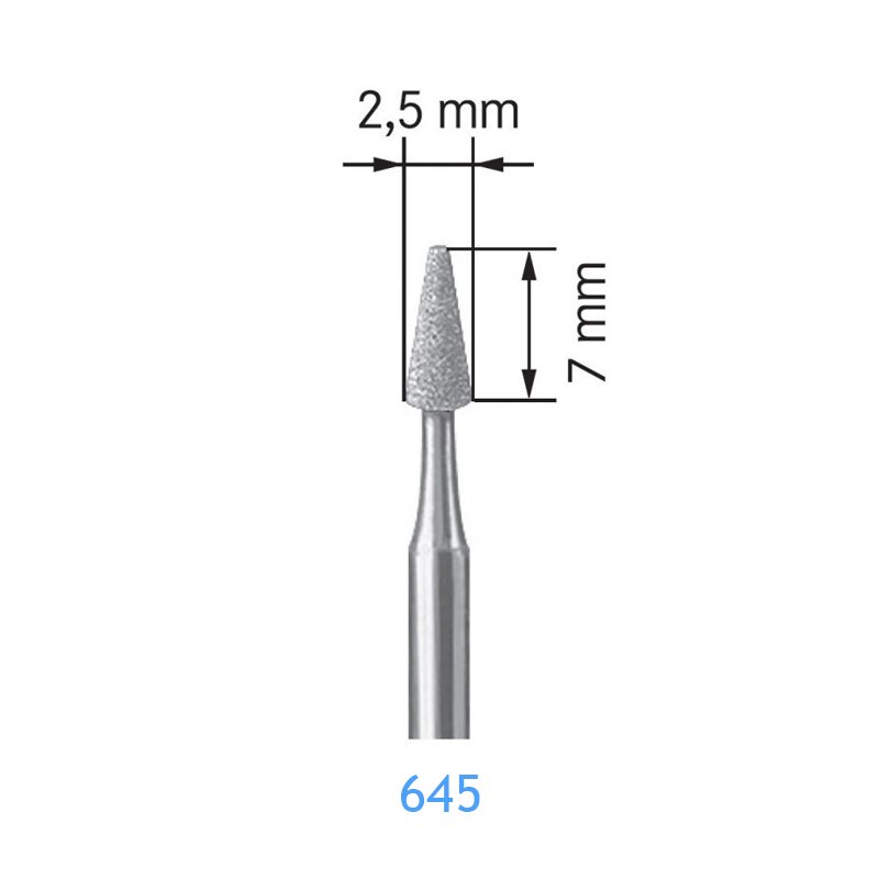 Arkansas blancas FG Komet 645-314-420 Komet - Caja de 10 unidades. Para turbina