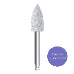 9436F.204.045 pulidor gris composites  Komet - Caja de 5 unidades.