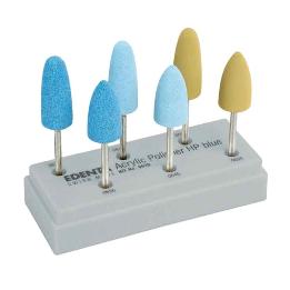 BLUE KIT kit pulido acrílico E0630  Edenta - 6 unidades surtidas.