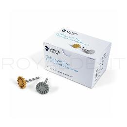 Discos Enhance Flex kit intro  DentsplySirora - Contiene: 3 discos prepúlido y 3 discos pulido final