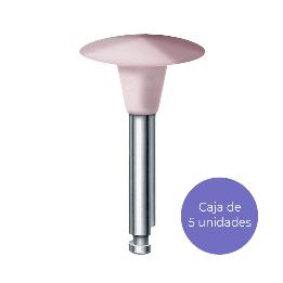 Pulidir rosa 9407-204-100 para composite Komet - Caja de 5 unidades.