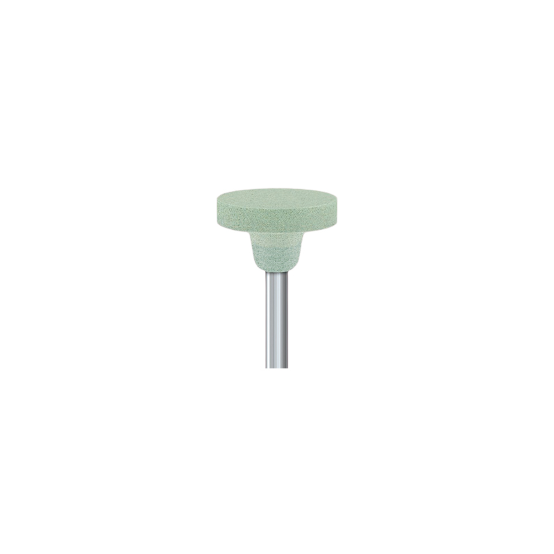 Pulidor abrasivo de ruesa DCB4.104.120 Ø 12mm L:2,5mm para circonio Komet - Unidad. Para pieza de mano
