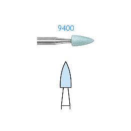 Pulidor azul veeners 9400.204.030  Komet - Caja de unidades Para contra-ángulo.