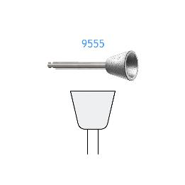 Pulidor para profilaxis 9555-204-100 Komet - Caja de 10 unidades. Para contra-ángulo.