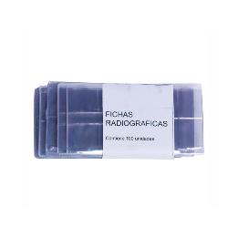 Porta-radiografías 10 ventanas Royal-Dent - 100 fichas. 6 ventanas verticales + 4 horizontales.