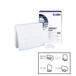 EMMENIX-FLAP - 656303  Hager&Werken - 500 Tacos adhesivos de foam desechables.