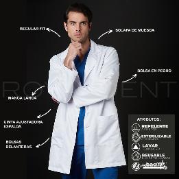 Bata Sanitaria Toledo Win Antibacterial  Royal Dent - 